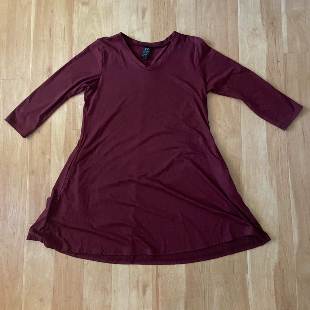 Tee Shirt Dress with Pockets